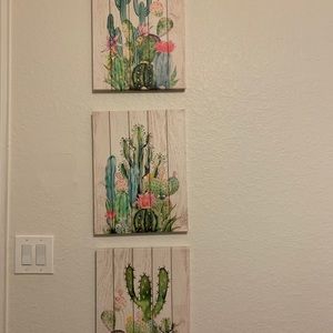 Cactus Canvas Wall Art